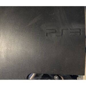 sony playstation 3 console, 120gb Works But No Controllers.